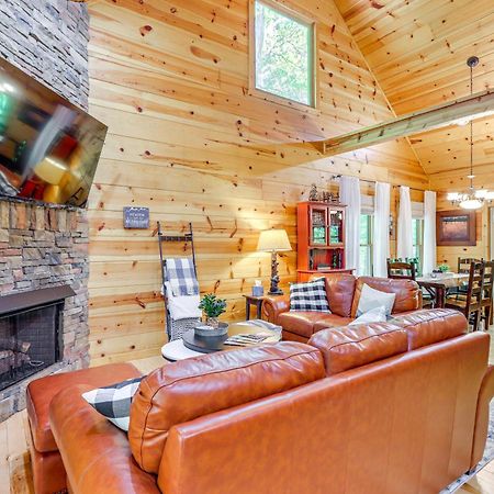Lakeside Cabin Game Room, Dock, Orchard, Wineries Ellijay Exterior foto